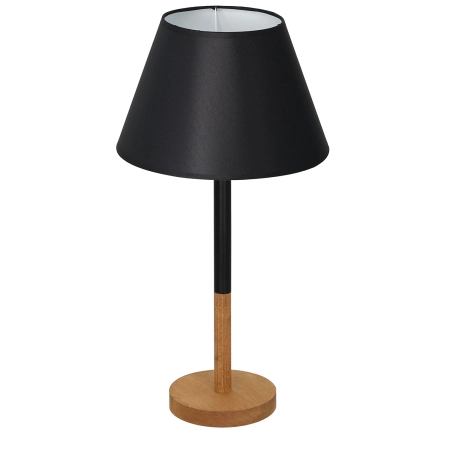 Czarna lampka stołowa, nocna, do salonu LX 3754 z serii TABLE LAMPS