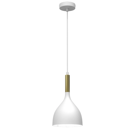 Nowoczesna lampa wisząca, złoty dodatek LX 3896 z serii NOAK
