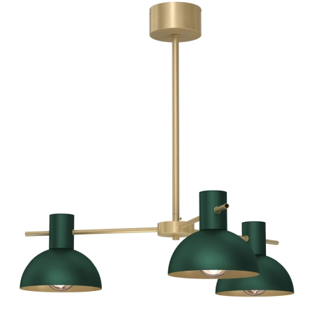 Lampa wisząca w kolorze ciemnej zieleni LX 4373 z serii ESTATE MINI