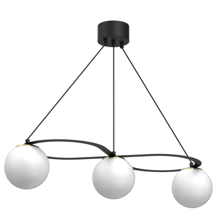 Lampa wisząca z kloszami, idealna nad stół LX 5671 z serii BALLO
