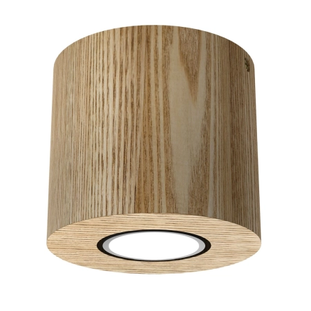 Drewniany reflektor, nieruchomy spot tuba LX 9747 z serii DOWNLIGHT WOOD