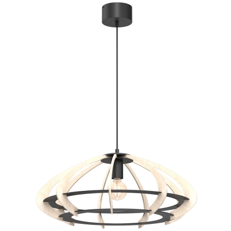Efektowna, drewniana lampa wisząca LX 9989 z serii OREBO