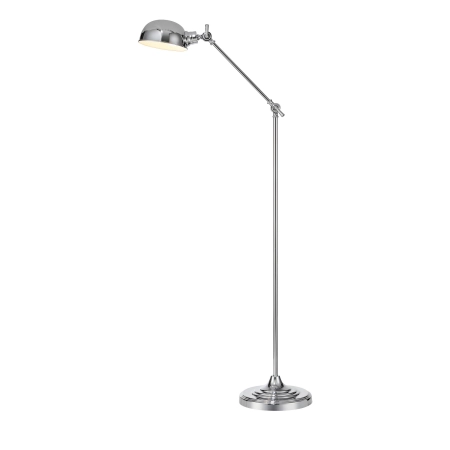 Industrialna, srebrna lampa podłogowa 108585 z serii PORTLAND