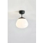Lampa sufitowa z dużym, białym kloszem, do kuchni 108543 z serii RISE - wizualizacja