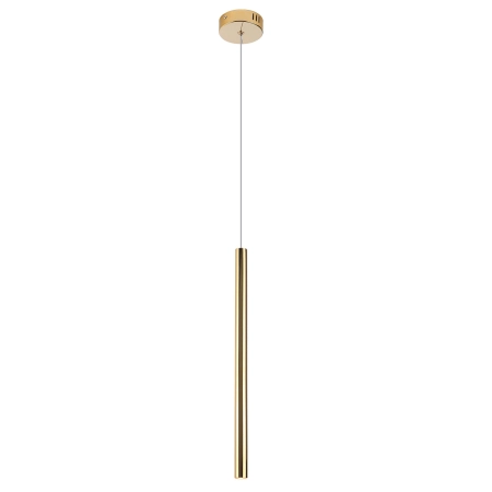 Designerska, smukła lampa wisząca, tuba nad stół MX P0204 z serii ORGANIC I