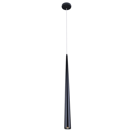 Czarna, wąska tuba 100cm LED, idealna nad stół MX P0004 z serii SLIM
