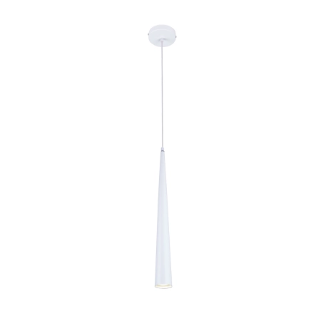 Biała, wąska tuba wisząca 60cm, oświetlenie punktowe MX P0001 z serii SLIM