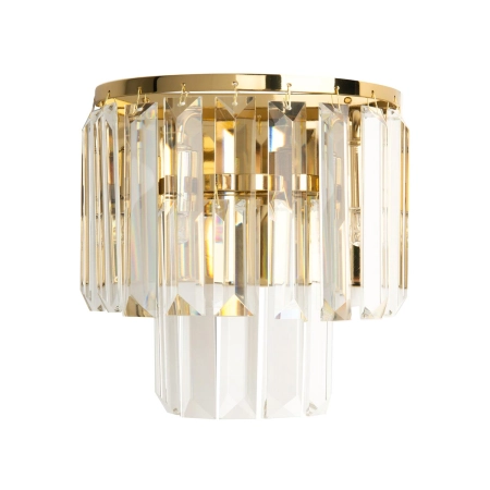 Lampa ścienna z kryształkami, w stylu glamour MX W0288 z serii MONACO