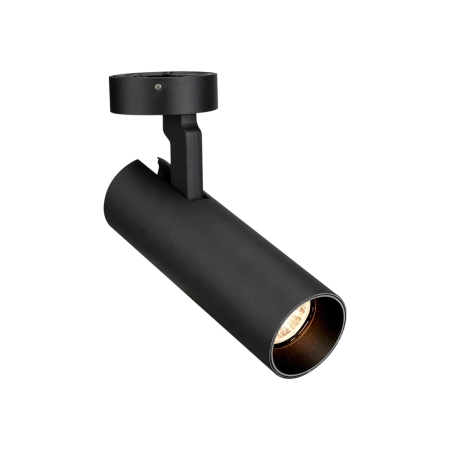 Czarny, regulowany reflektor punktowy LED MX C0210 z serii SHINEMAKER