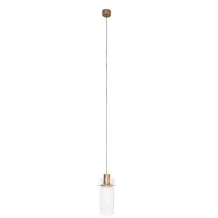 Prosta lampa wisząca z ozdobnym kloszem MX P0531 z serii SIGNATURE