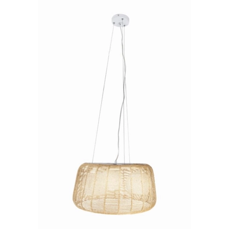 Rattanowa lampa wisząca do sypialni MX P0499 z serii KOSHI