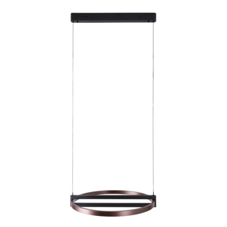 Designerska, geometryczna lampa wisząca LED MX P0552 z serii SINGAPUR