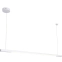 Biała, nowoczesna lampa LED 100cm nad stół MX P0357 z serii ORGANIC P