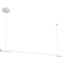 Biała, ściemnialna lampa wisząca 100cm MX P0357D z serii ORGANIC P