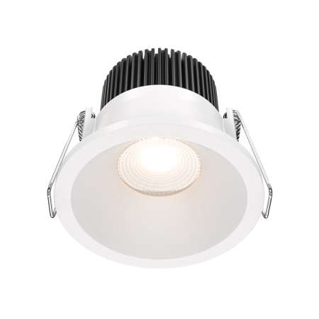 Okrągłe oczko LED do łazienki ⌀6cm 3000K DL034-01-06W3K-D-W z serii ZOOM