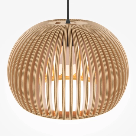 Wyjątkowa lampa wisząca, styl boho MOD195PL-01W z serii ROOTS -1