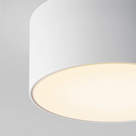 Biała lampa sufitowa zewnętrzna LED O430CL-L15W3K z serii ZON IP -1