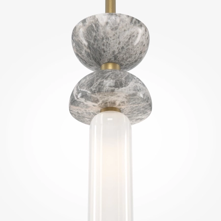 Subtelna lampa wisząca, ledowa dekoracja MOD178PL-01GR z serii KYOTO -1