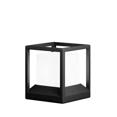 Lampa ogrodowa stojąca na żarówkę E27 O455FL-01GF z serii TRIM