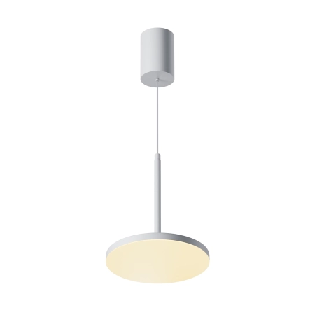 Lampa wisząca, LED 12W, barwa ciepła P076PL-L12W3K-W z serii PLATO