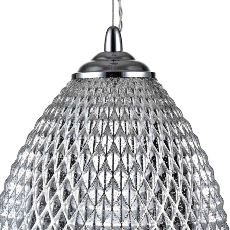 Lampa wisząca z kloszem imitującym kryształ P018-PL-01-N z serii MORENO 2