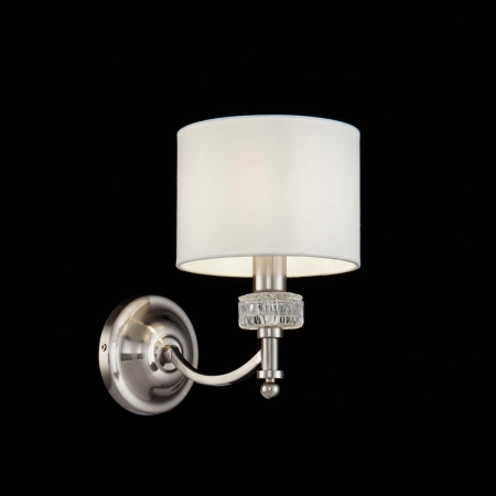Lampa ścienna w stylu glamour, do sypialni MOD014WL-01N z serii ALICANTE
