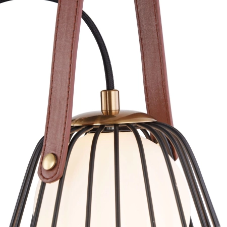 Designerska lampa ścienna na przewodzie MOD544WL-01B z serii INDIANA 2