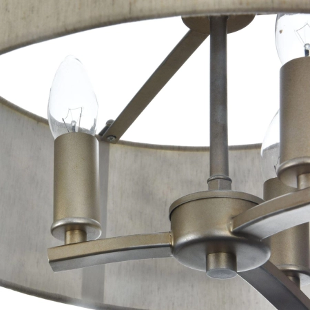 Elegancka lampa wisząca z metalowym zdobieniem H260-03-N z serii VENERA 2