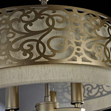 Elegancka lampa wisząca z metalowym zdobieniem H260-03-N z serii VENERA 4