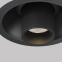 Czarna lampa podtynkowa, wpuszczana C140RS-L200-7W3K-B z serii FOCUS T -1