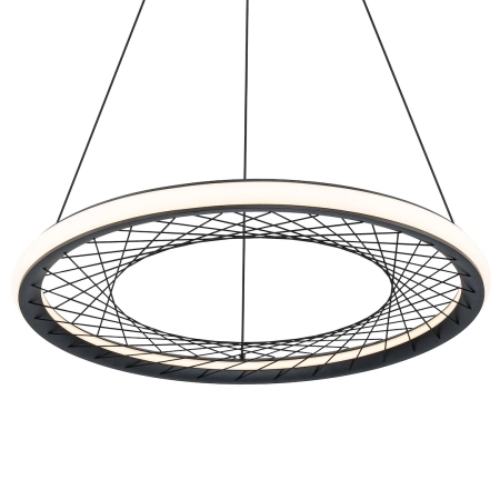 Druciana lampa wisząca LED, pojedynczy pierścień ML0524 z serii NEST - 2