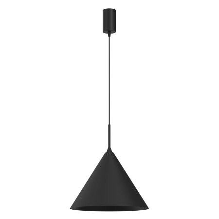 Prosta lampa wisząca na żarówkę GX53, czarna MLP0958 z serii CAPITAL