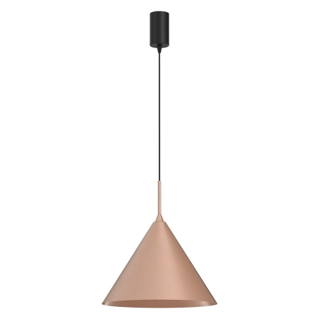 Lampa wisząca do jadalni, stożek rose gold MLP0960 z serii CAPITAL