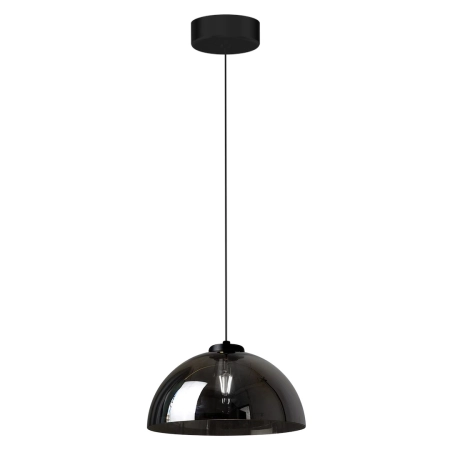 Lampa wisząca z półokrągłym kloszem, czarna MLP1063 z serii GAMMA - 6