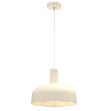 Kremowa lampa wisząca na żarówkę E27 MLP1554 z serii VISBY - 6