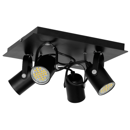 Lampa sufitowa czterema z ruchomymi reflektorami MLP997 z serii PICO