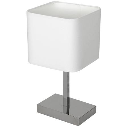 Lampa stołowa na chromowanej podstawie ML6363 z serii NAPOLI