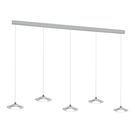 Szeroka, designerska lampa wisząca do salonu ML415 z serii ELLIPSE