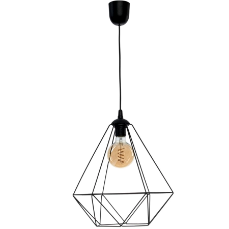 Loftowa lampa wisząca z drucianym kloszem MLP7214 z serii BASKET