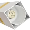 Pojedyncza lampa wisząca w kolorze bieli i złota MLP6275 z serii VIDAR - 3