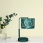 Stylowa, zielona lampa stołowa z abażurem MLP7581 z serii ZIGGY - 4