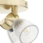 Złota, okrągła lampa sufitowa z reflektorami ML9977 z serii BEST - 2