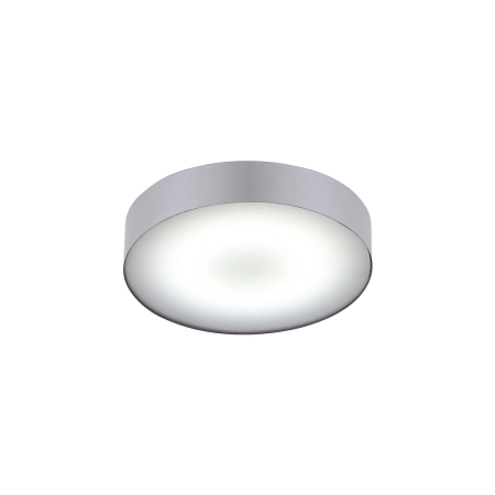 Okrągła, srebrna lampa sufitowa ⌀40,5cm LED 20W 10183 z serii ARENA