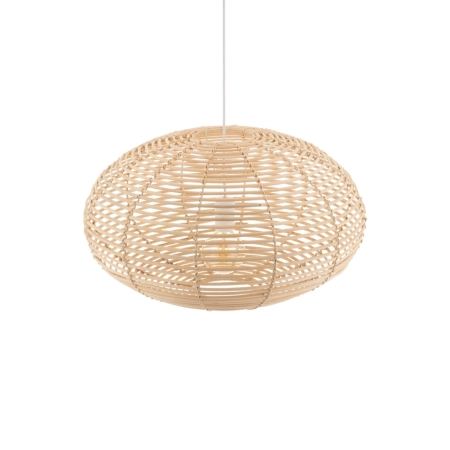 Efektowna lampa wisząca, pleciony abażur 11154 z serii RATTAN - 4