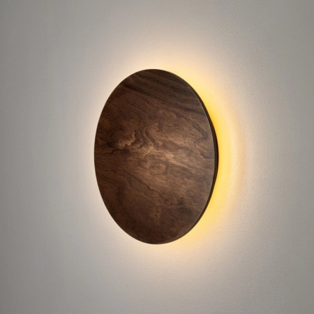 Ledowa tarcza ścienna ⌀25cm 3000K 11290 z serii RING TIMBER LED - 4