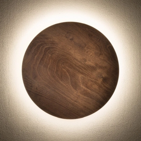 Kinkiet drewniana tarcza ⌀35cm 3000K 11291 z serii RING TIMBER LED - 2