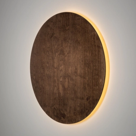 Duży kinkiet z drewna ⌀50cm 3000K 11292 z serii RING TIMBER LED - 4