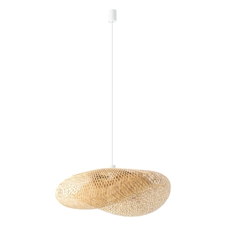 Lampa wisząca z plecionym abażurem boho 11397 z serii HAVANA