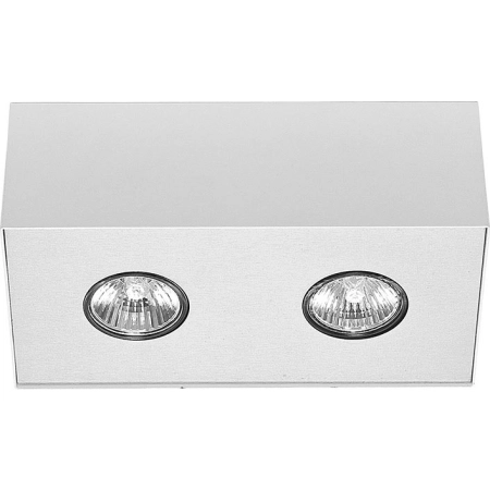 Plafon, dwupunktowy, biały downlight do korytarza 5574 z serii CARSON