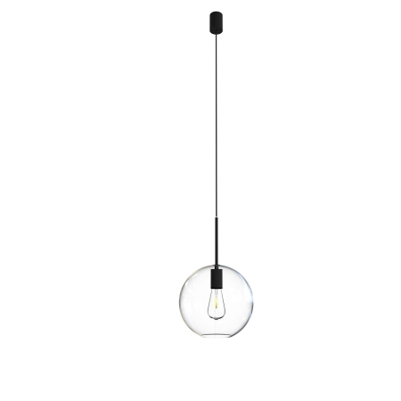 Przezroczysta lampa wisząca z kloszem 25 cm 7850 z serii SPHERE 1